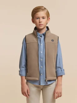 CHALECO SIERRA KIDS BEIGE