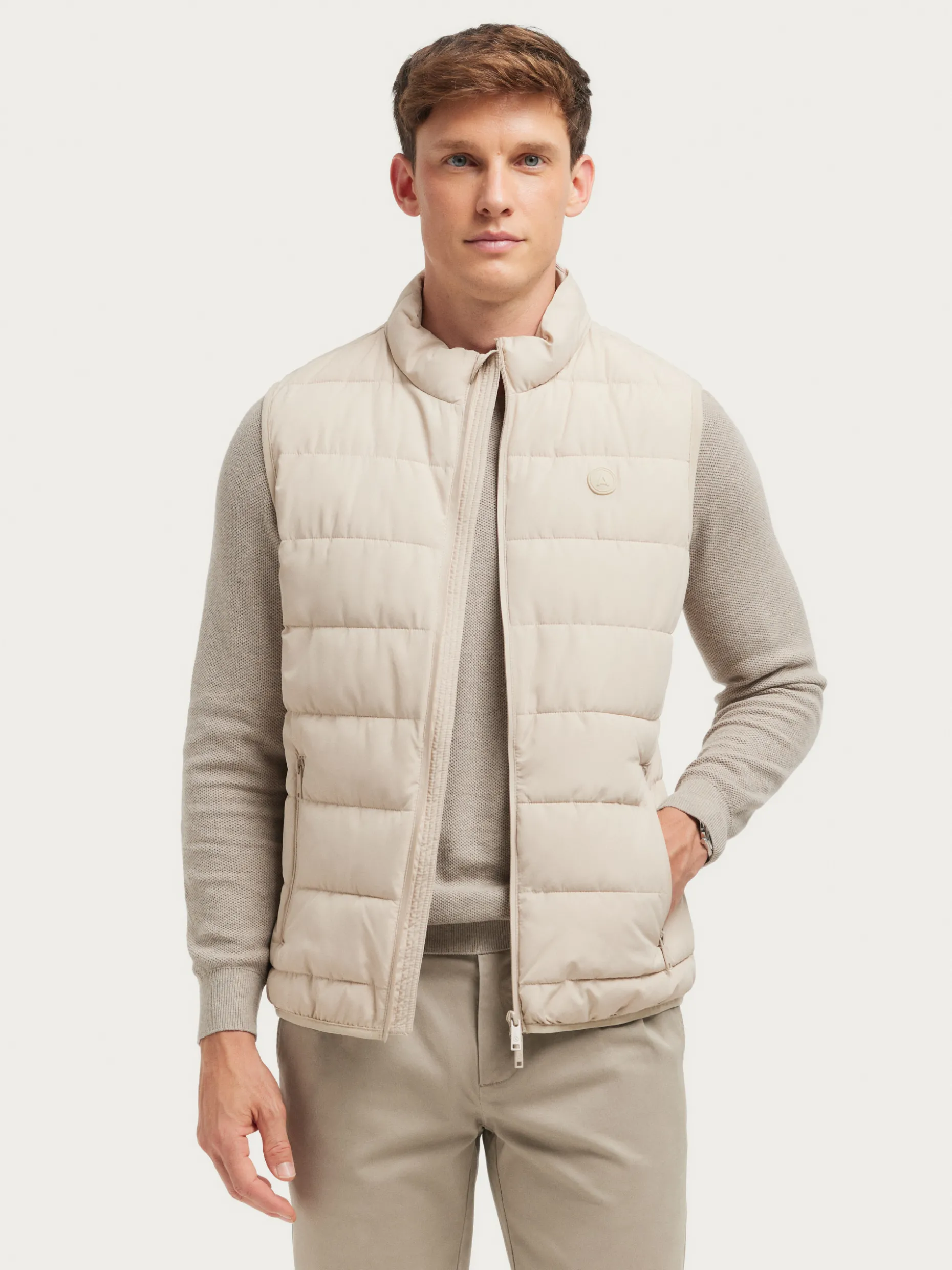 CHALECO SLOOPY BEIGE