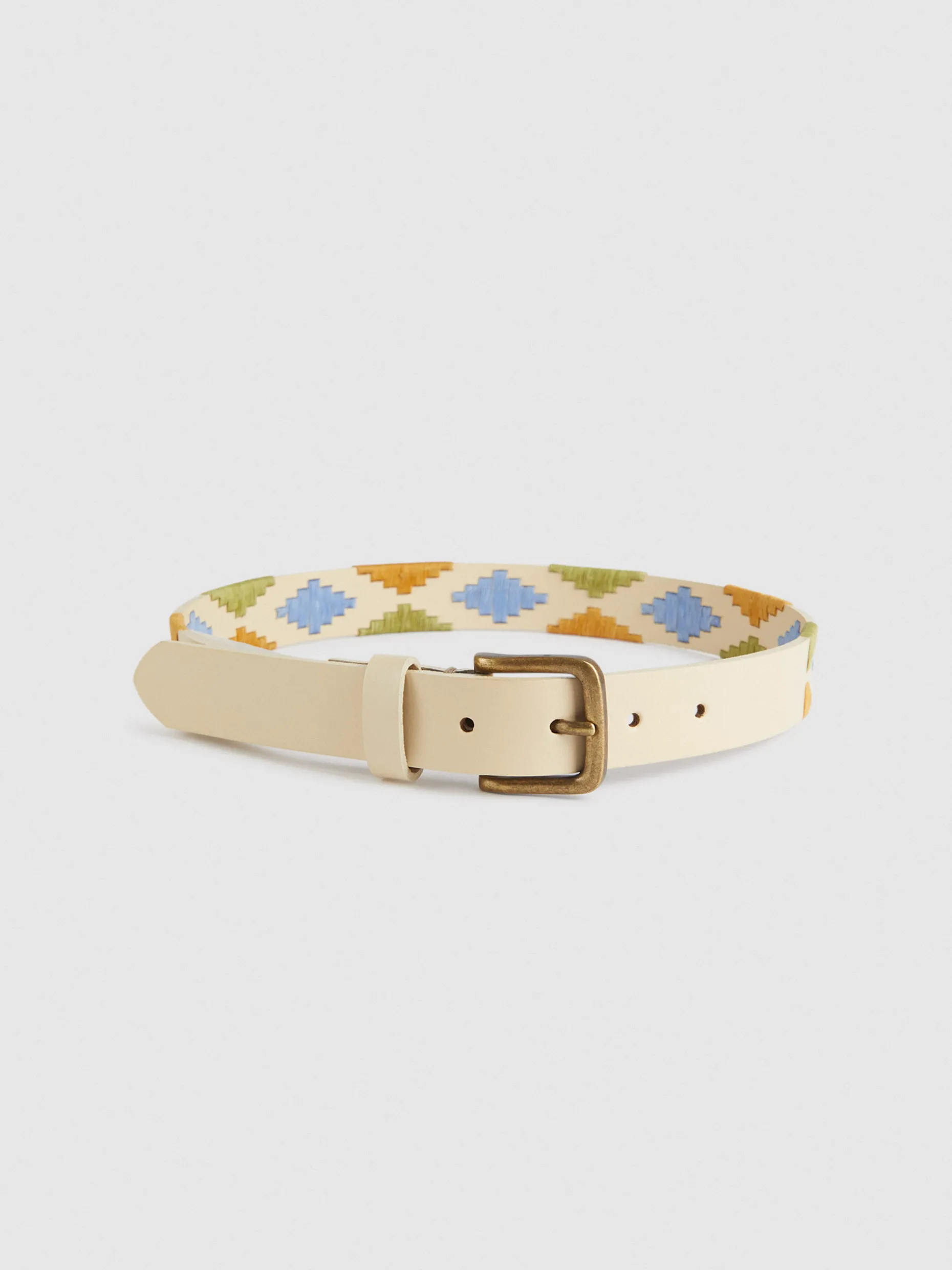 CINTURON PAMPA KIDS BLANCO