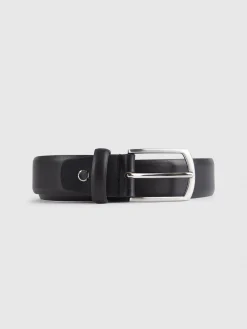 CINTURON PIEL VESTIR NEGRO