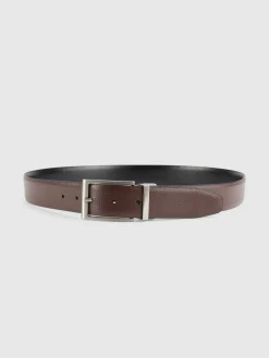 CINTURON REVERSIBLE ROUGH NEGRO
