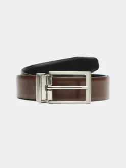 CINTURON REVERSIBLE SKIN NEGRO