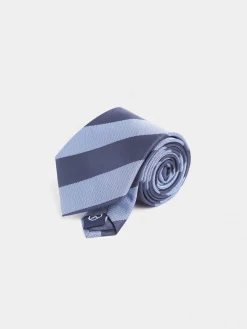 CORBATA JACQUARD MF AZUL