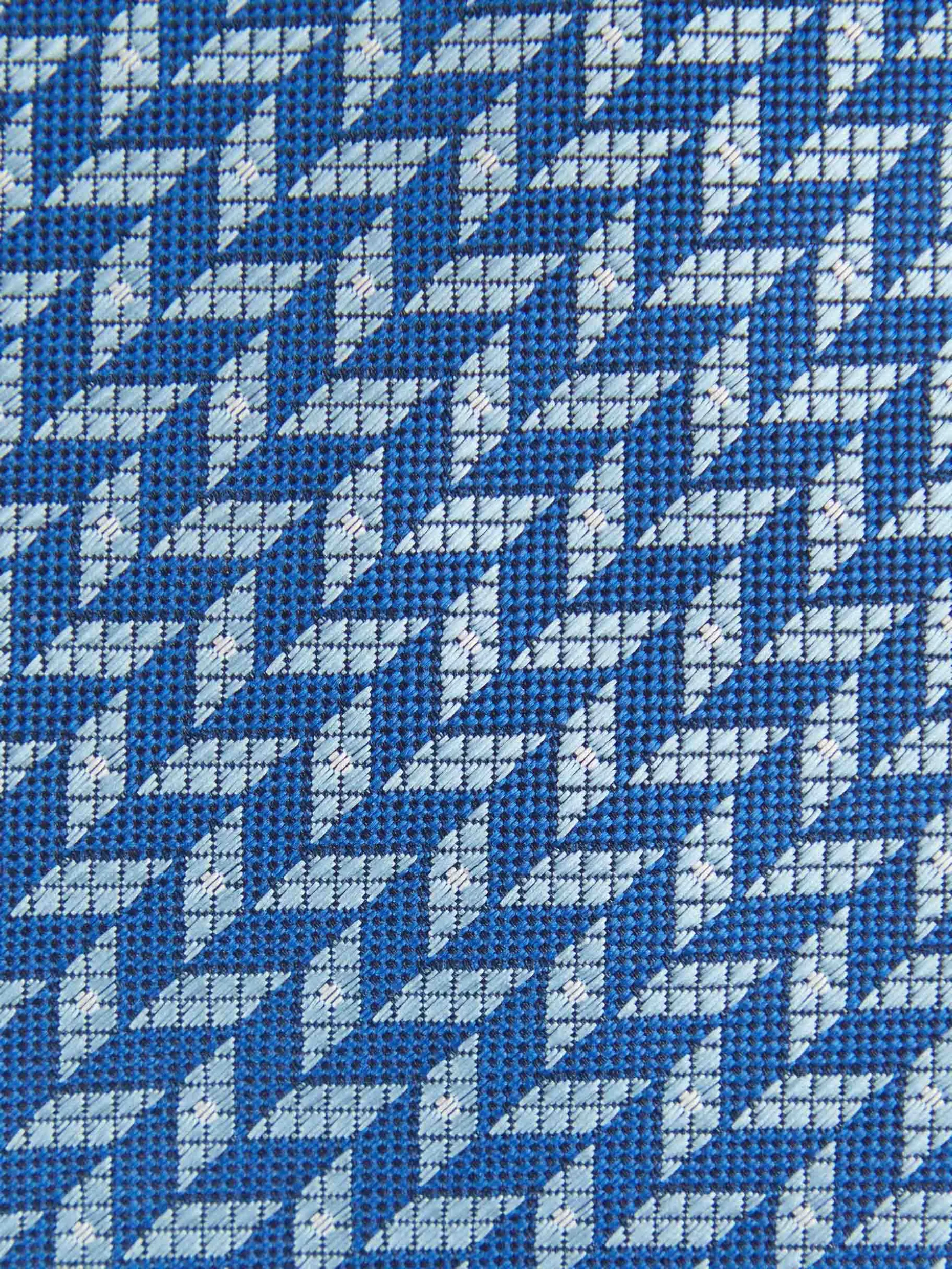 CORBATA JACQUARD MF AZUL