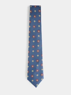 CORBATA JACQUARD MF AZUL