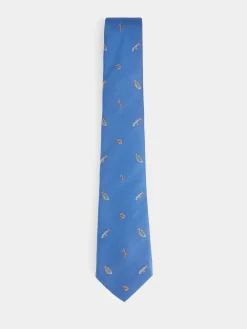 CORBATA JACQUARD MF AZUL