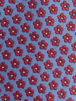 CORBATA JACQUARD MF AZUL