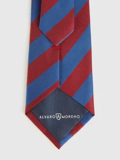 CORBATA JACQUARD MF AZUL