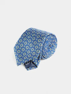 CORBATA JACQUARD MF AZUL