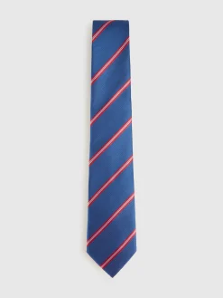 CORBATA JACQUARD MF AZUL