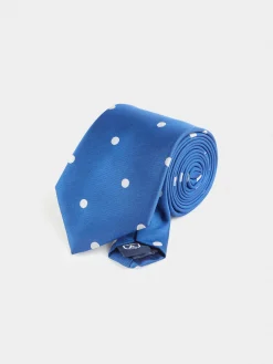 CORBATA JACQUARD MF AZUL