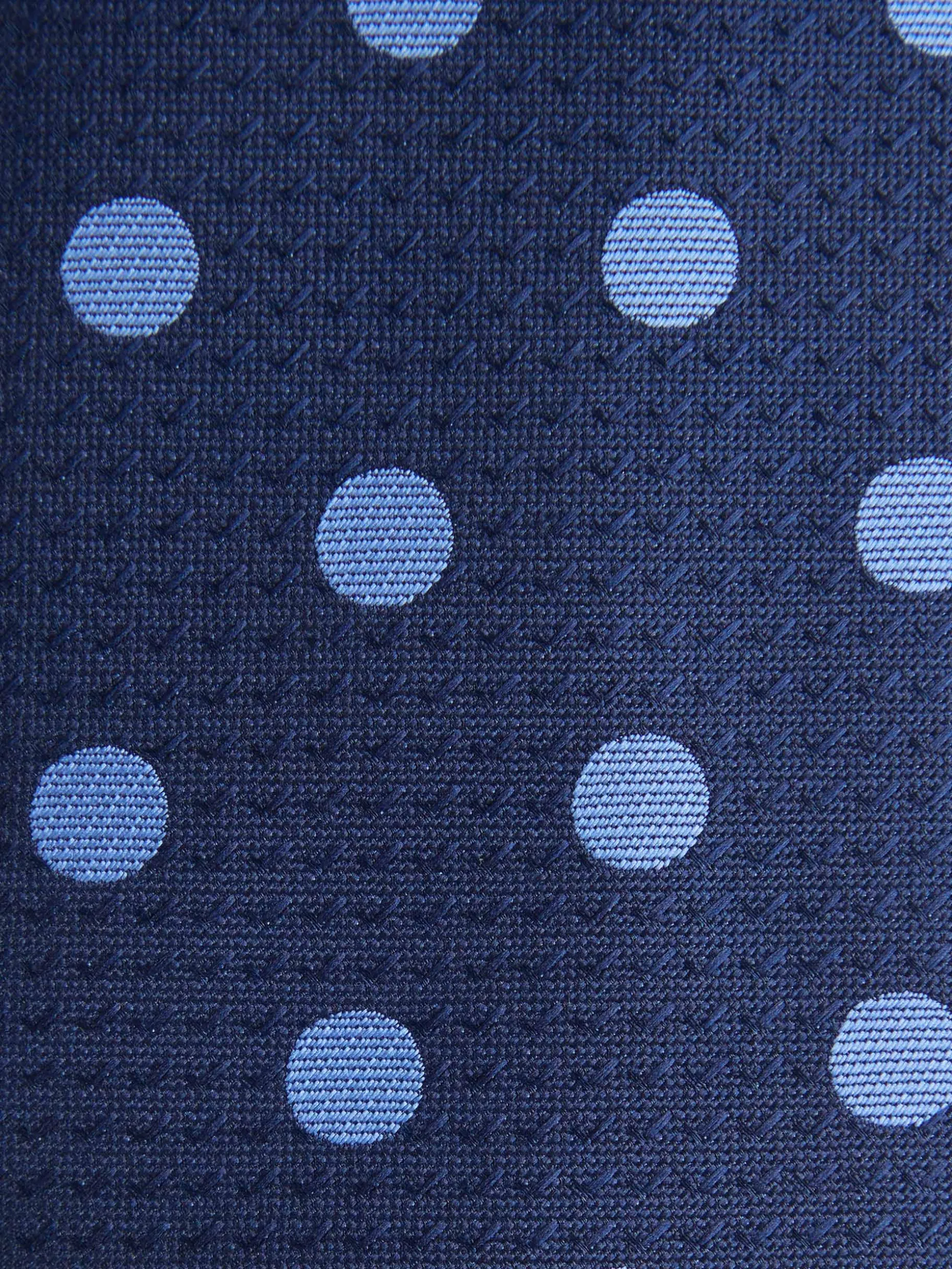 CORBATA JACQUARD MF AZUL MARINO