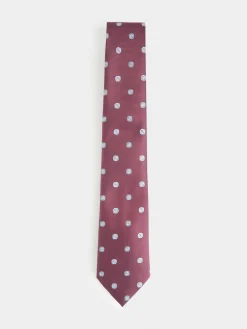 CORBATA JACQUARD MF BURDEOS