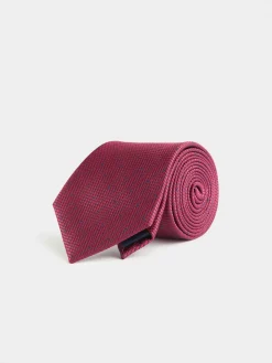 CORBATA JACQUARD MF BURDEOS