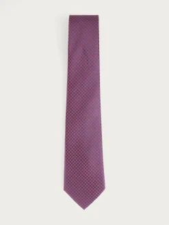 CORBATA JACQUARD MF BURDEOS