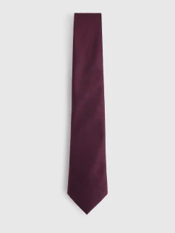 CORBATA JACQUARD MF BURDEOS