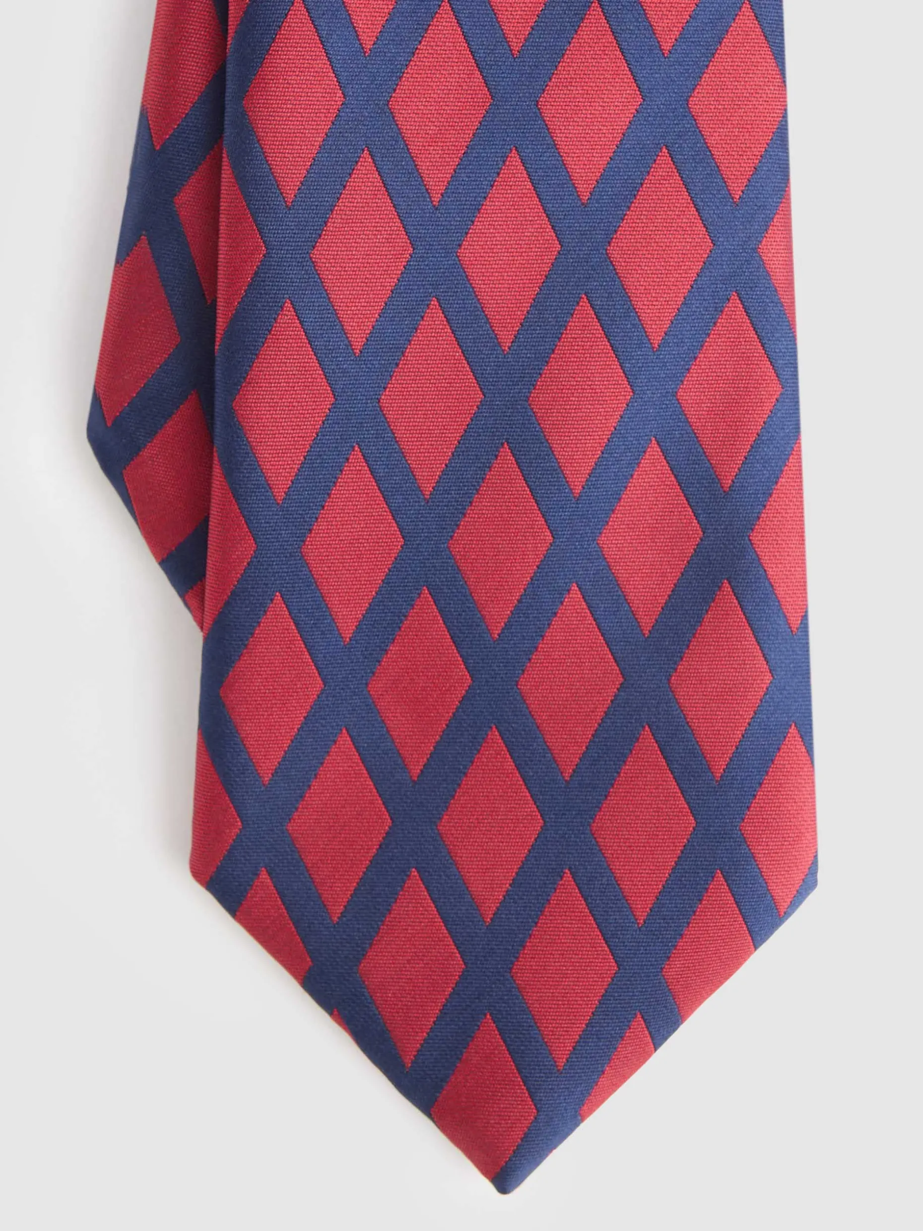 CORBATA JACQUARD MF ROJO