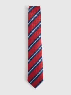 CORBATA JACQUARD MF ROJO