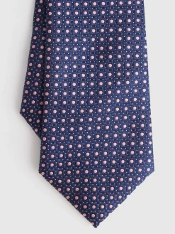 CORBATA JACQUARD MF ROSA