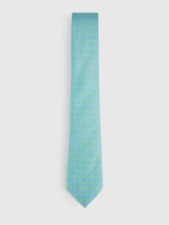 CORBATA JACQUARD MF TURQUESA