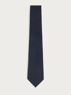 CORBATA LISA MATE AZUL MARINO