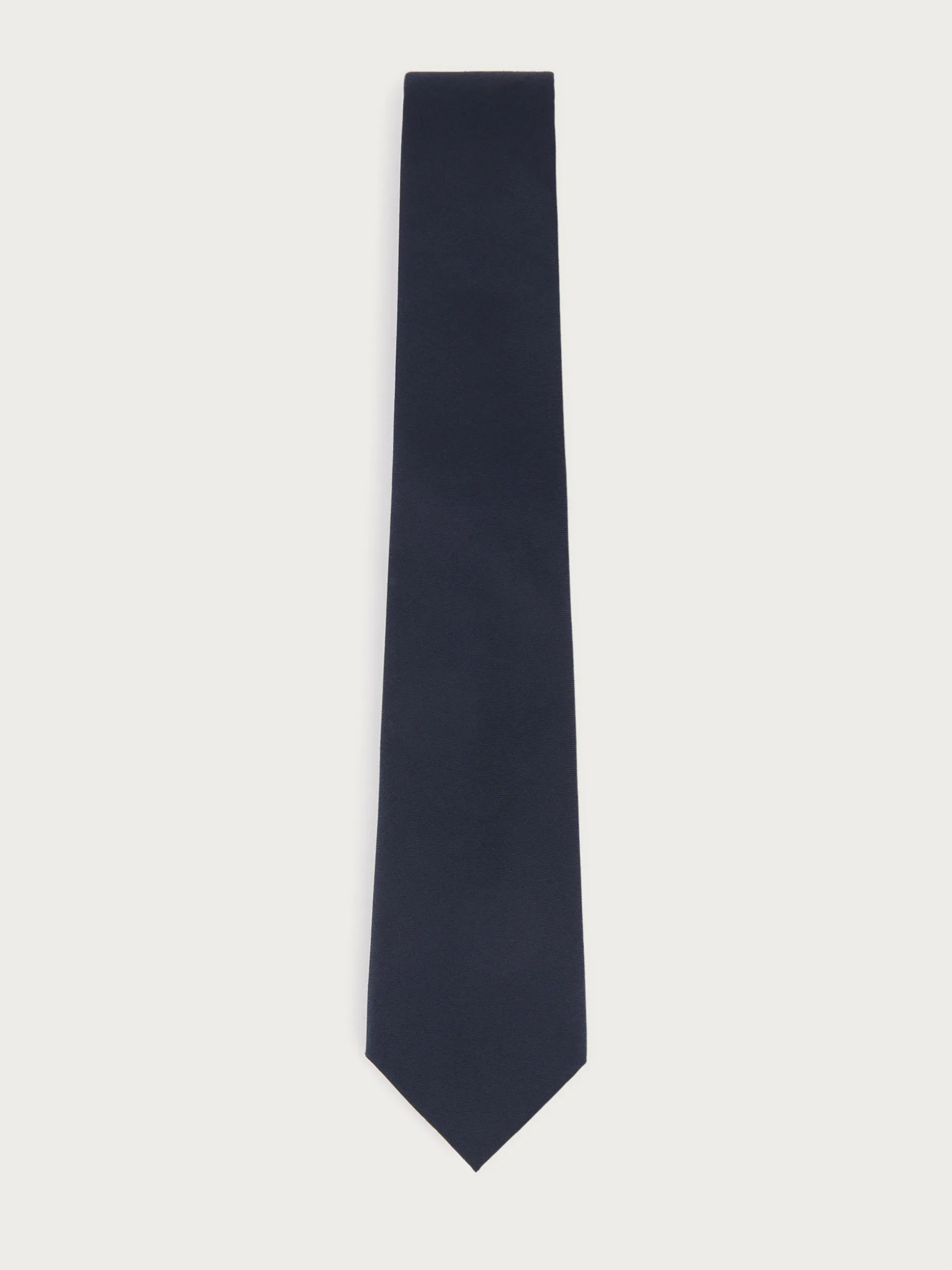 CORBATA LISA MATE AZUL MARINO