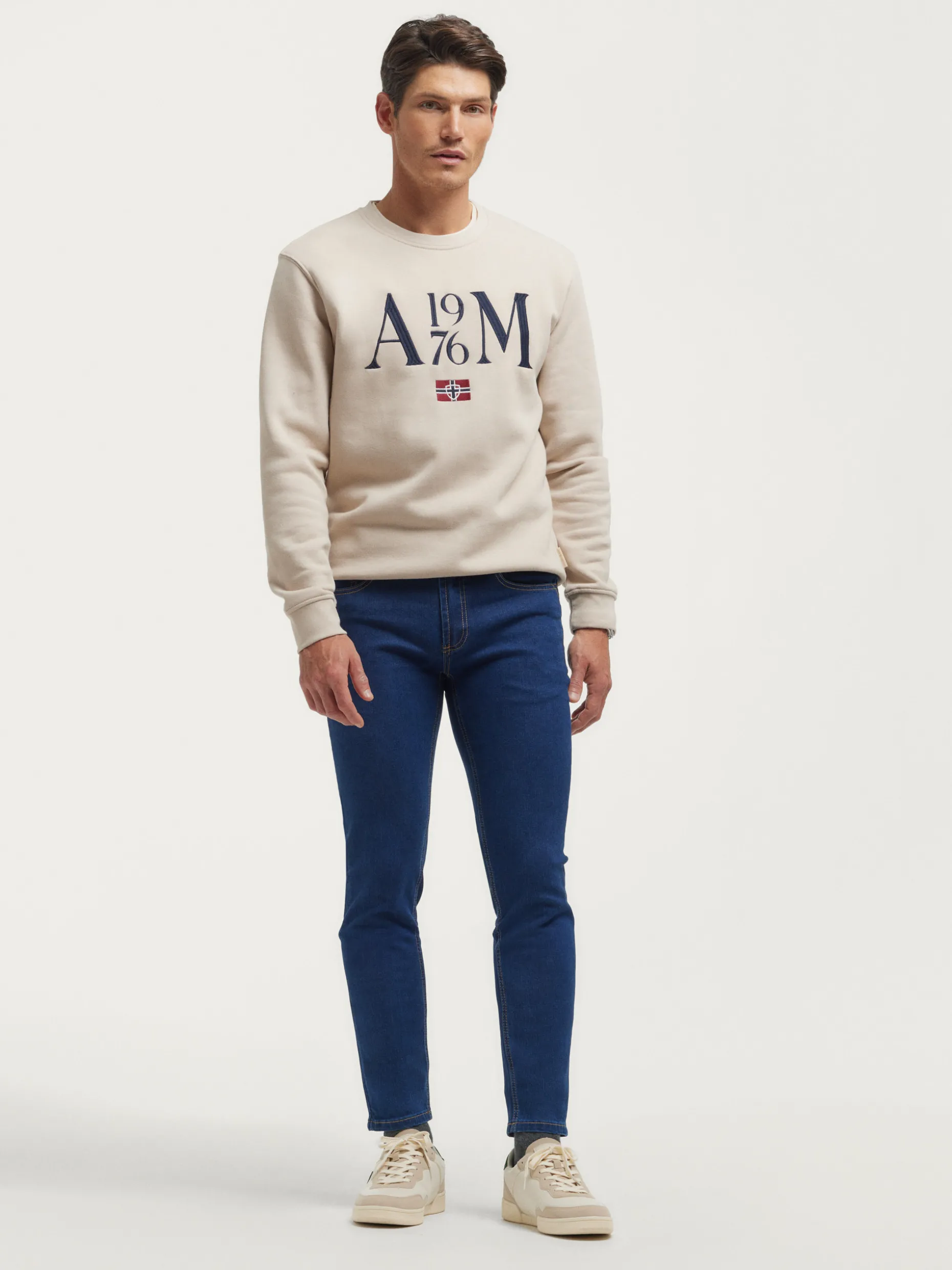 DENIM SKINNY AZUL MARINO