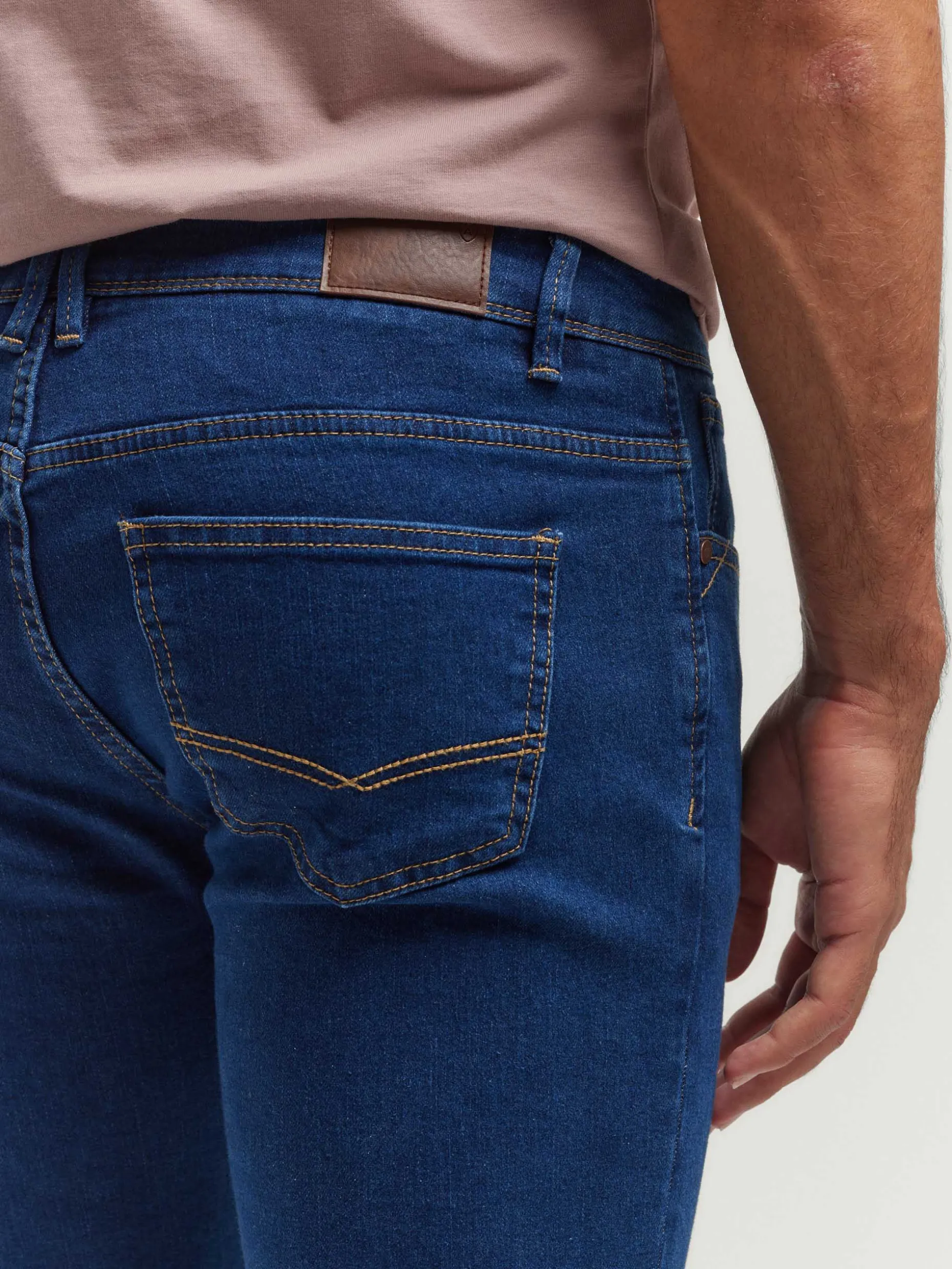 DENIM SUPER SKINNY AZUL MARINO