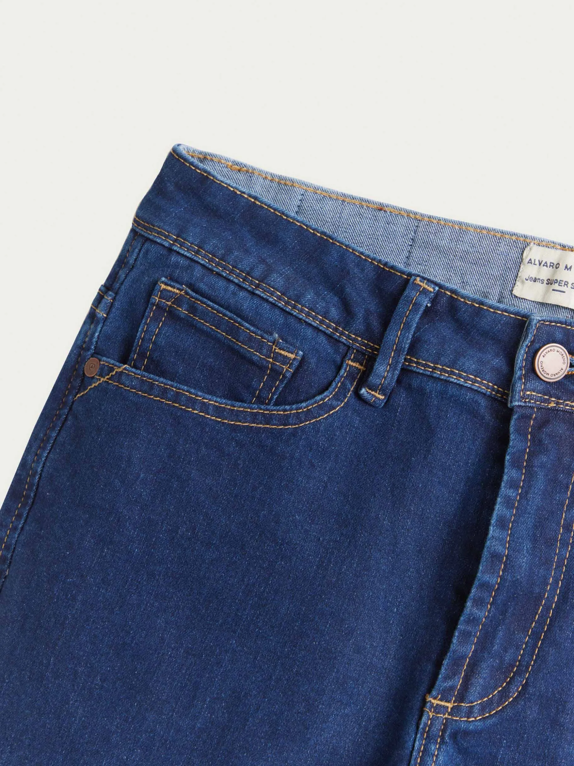 DENIM SUPER SKINNY AZUL MARINO