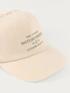 GORRA PRINT BEIGE