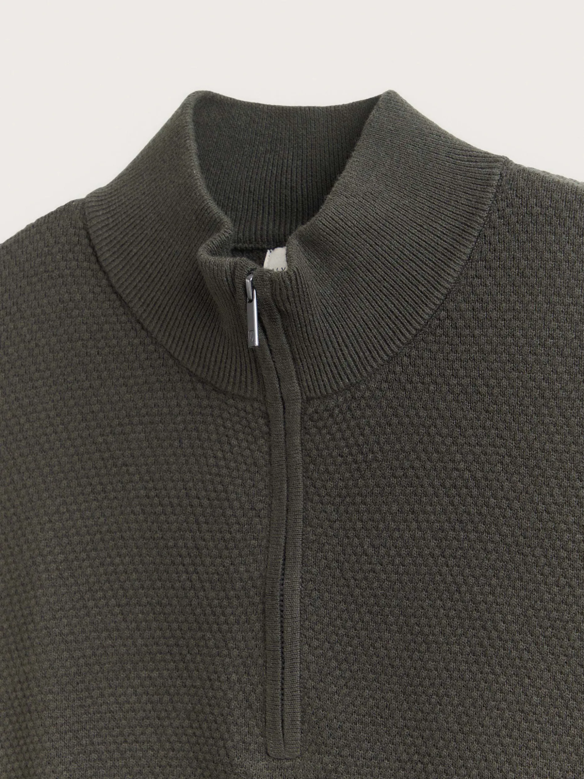 JERSEY CREMALLERA VERDE