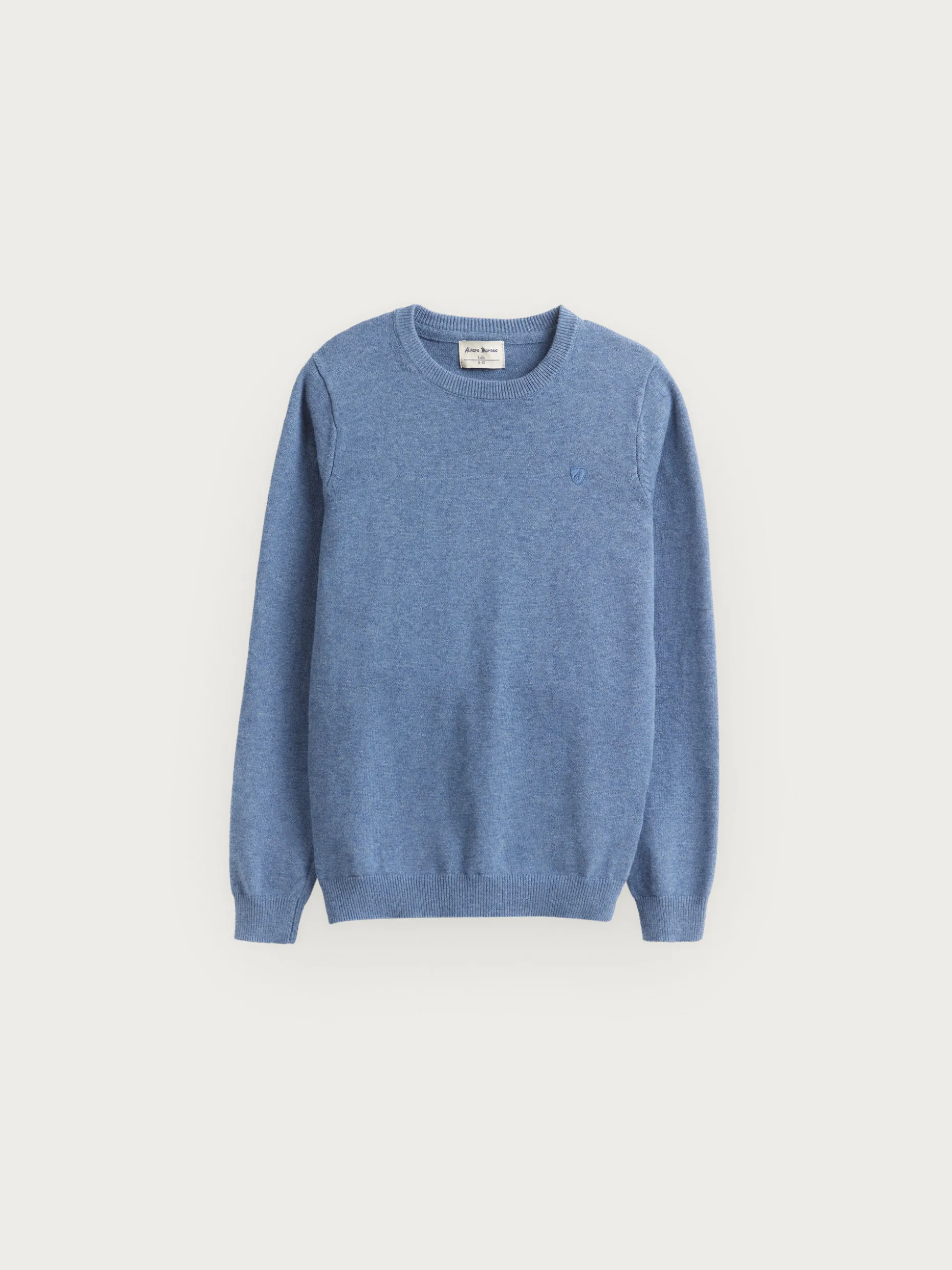 JERSEY ROUND NECK KIDS AZUL