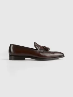 MOCASIN ANTIFAZ BORLAS MARRÓN
