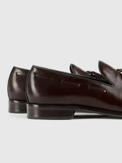 MOCASIN BORLAS MARRÓN