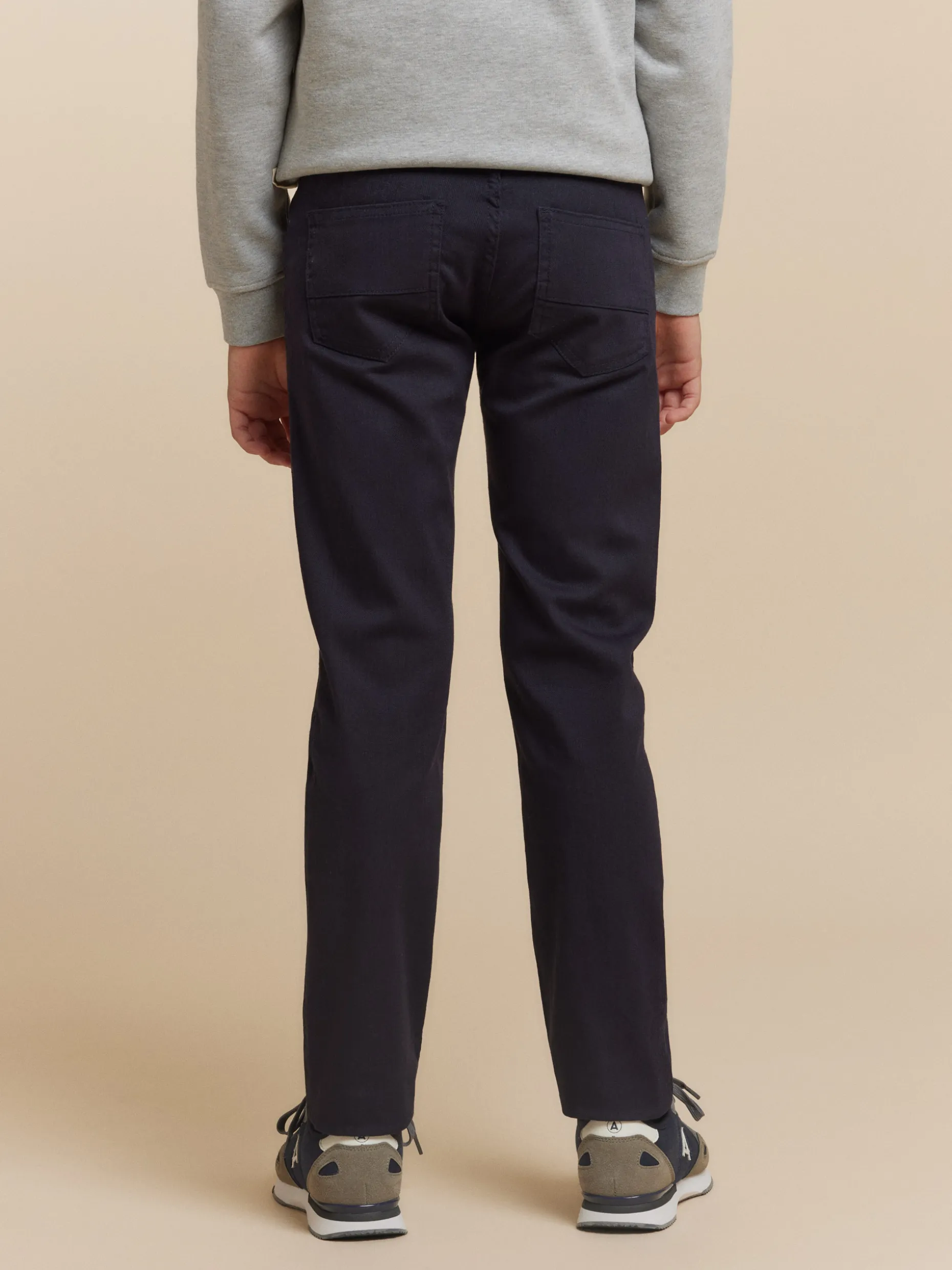 PANTALON 5 POCKETS KIDS AZUL MARINO