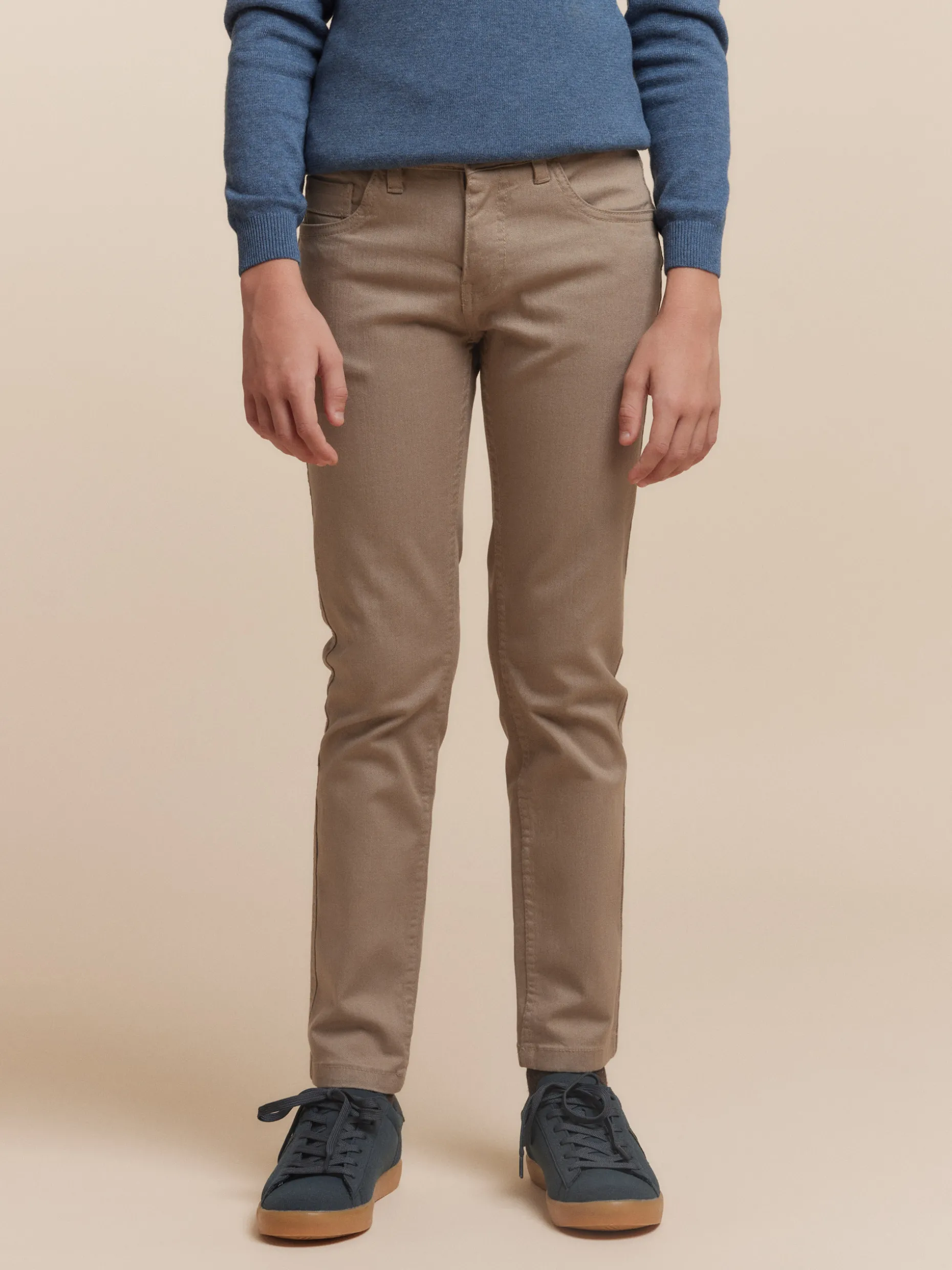 PANTALON 5 POCKETS KIDS CAMEL