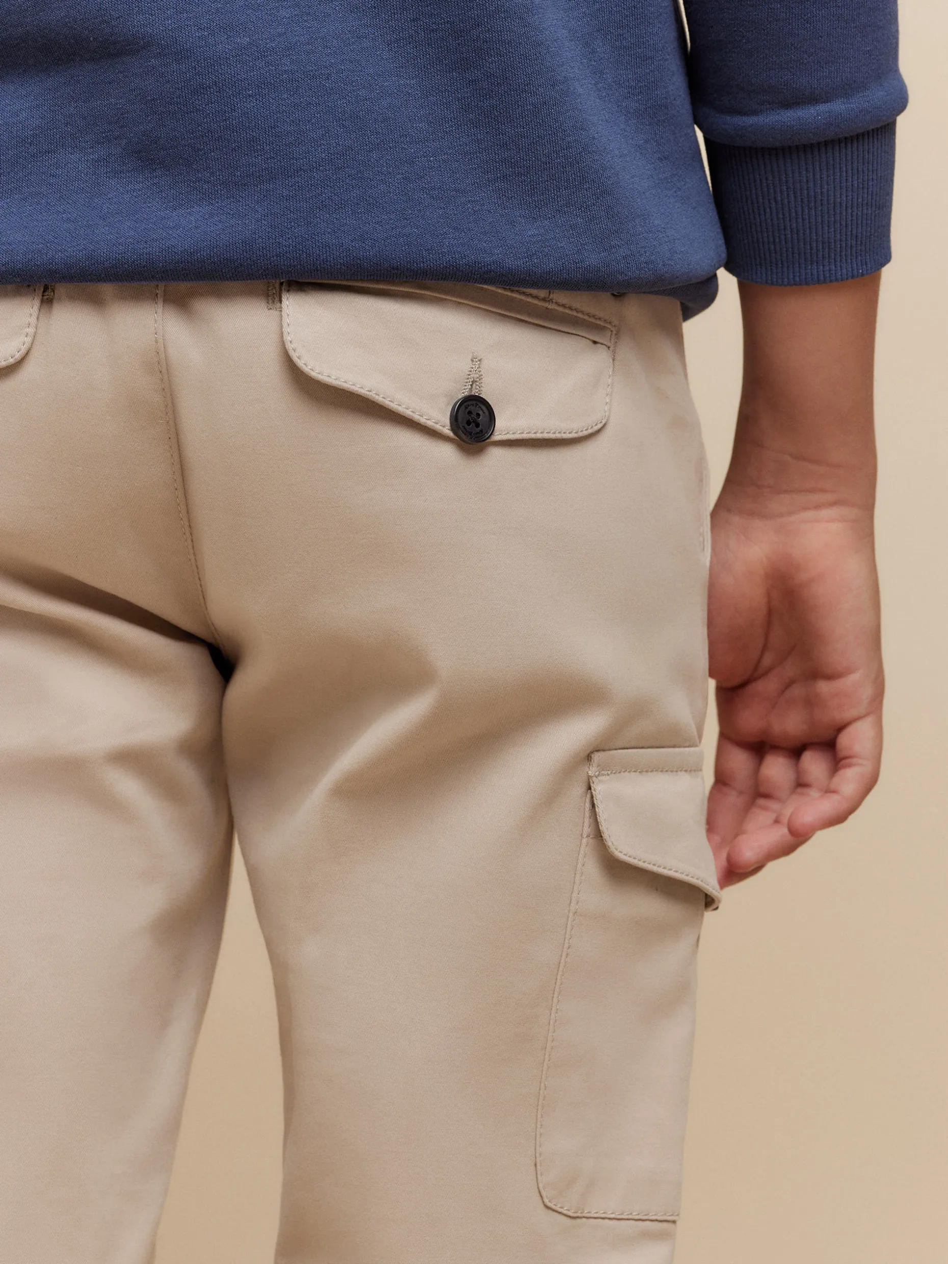 PANTALON BUFFALO KIDS BEIGE