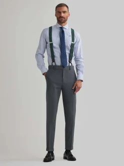 PANTALON CAPO FIL A FIL GRIS