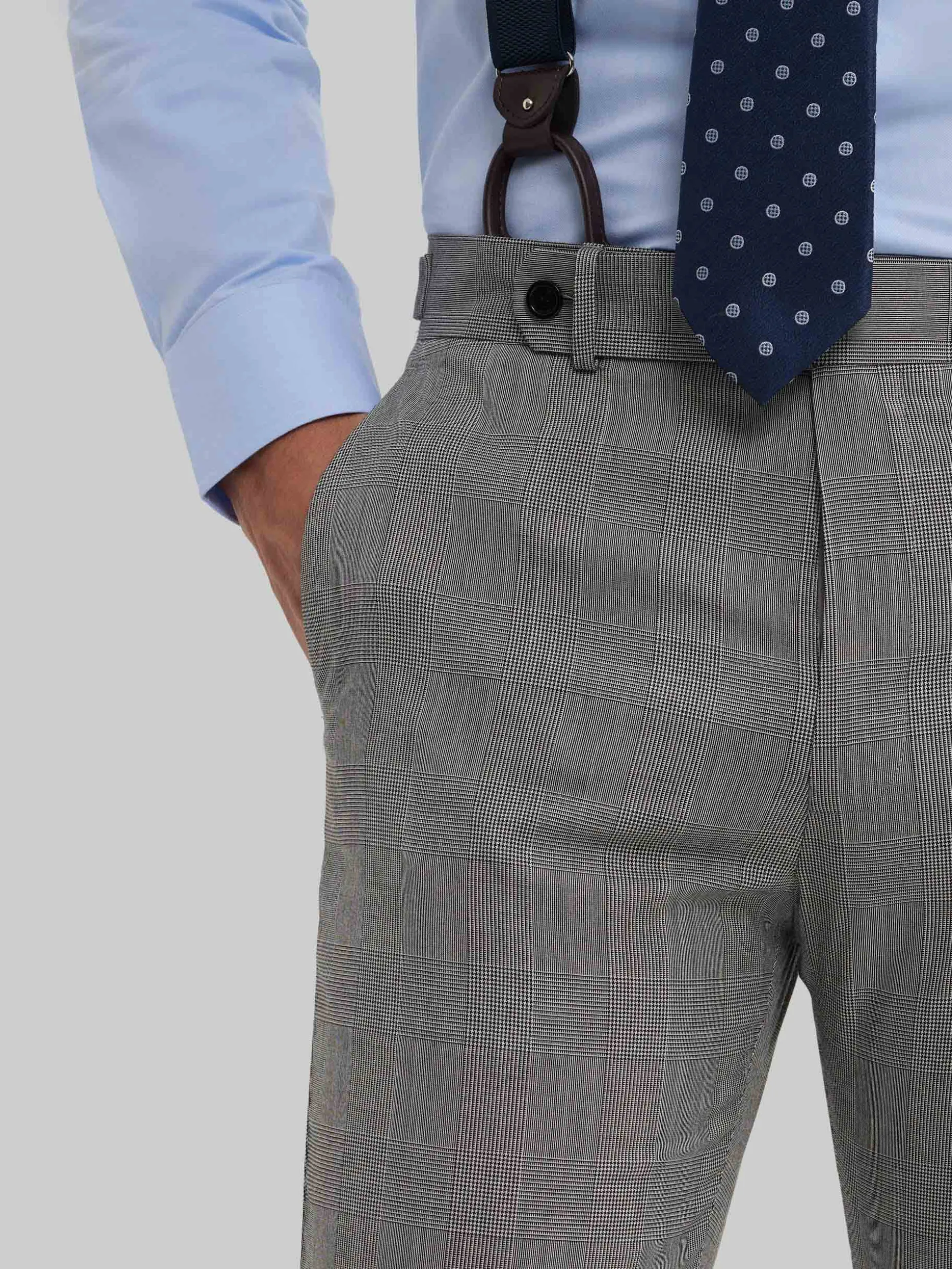 PANTALON CAPO GALES GRIS
