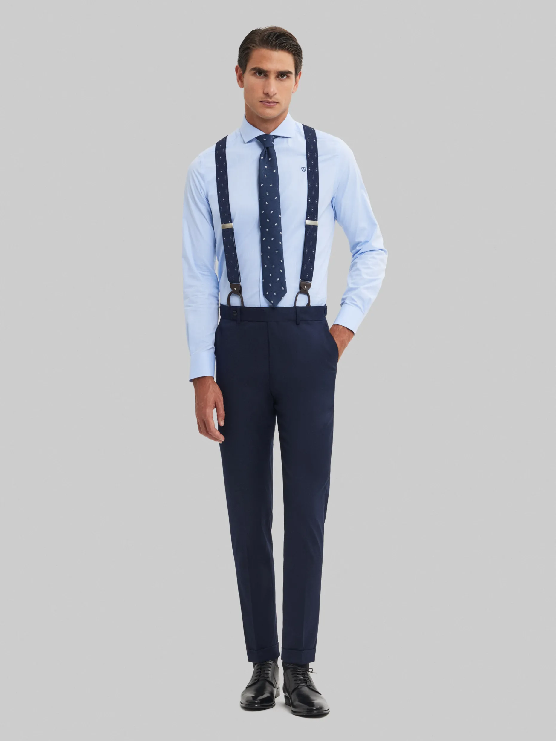 PANTALON CAPO MICRO AZUL MARINO