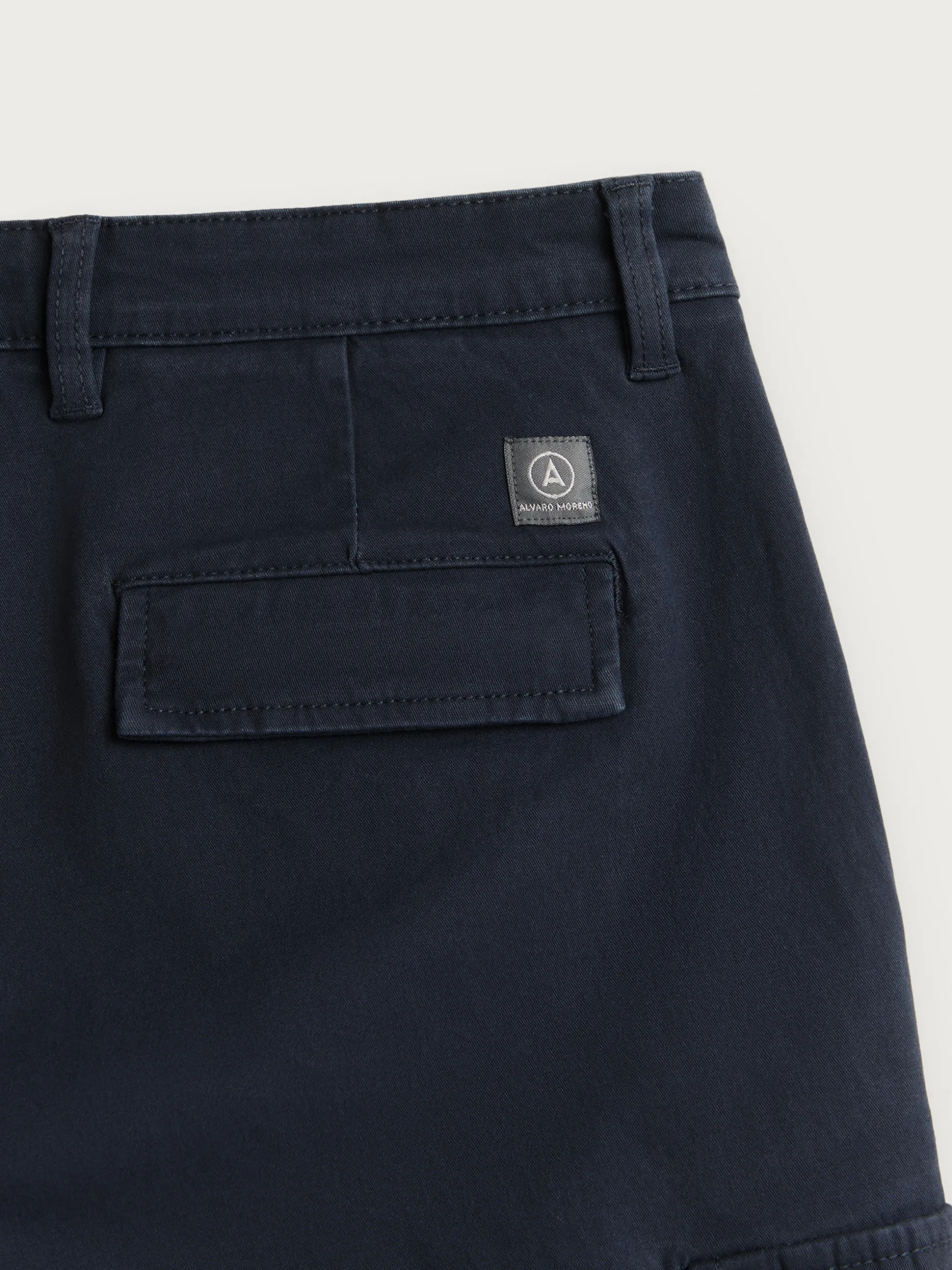 PANTALON CARGO ELVIS AZUL MARINO