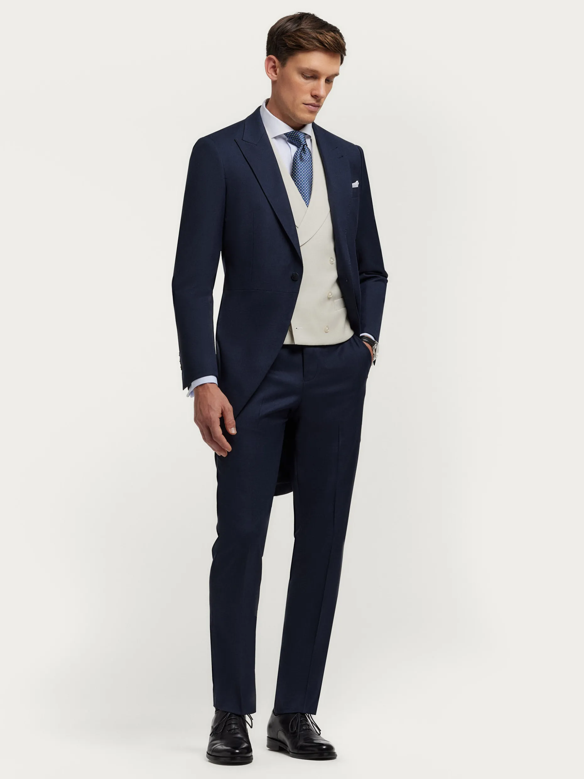 PANTALON CHAQUE WEDDING AZUL MARINO