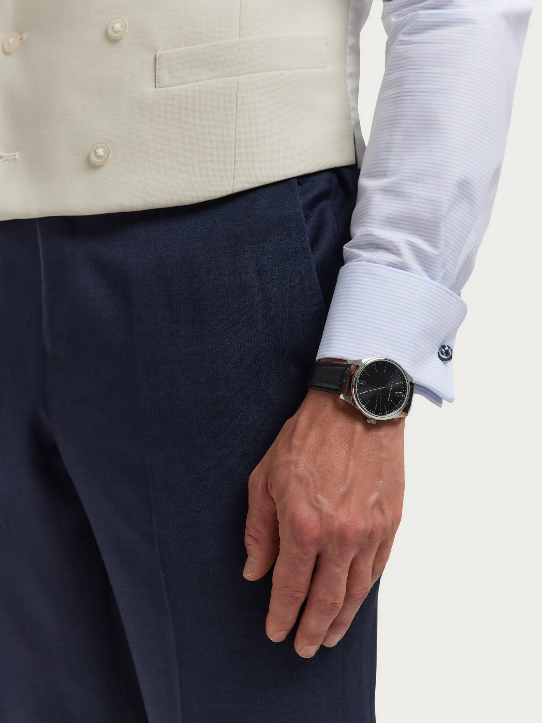PANTALON CHAQUE WEDDING AZUL MARINO