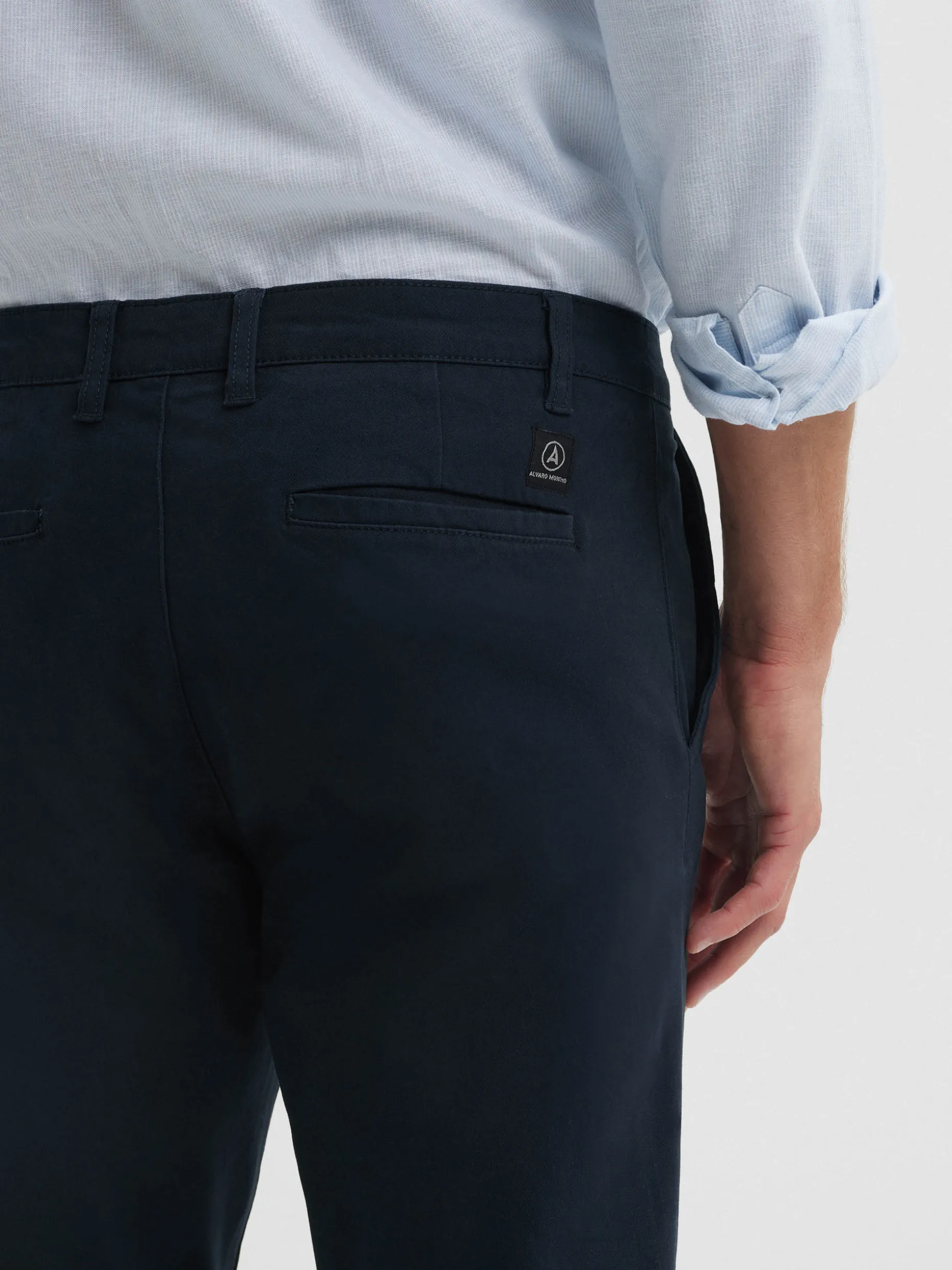PANTALON CHINO SLIM FIT AZUL MARINO