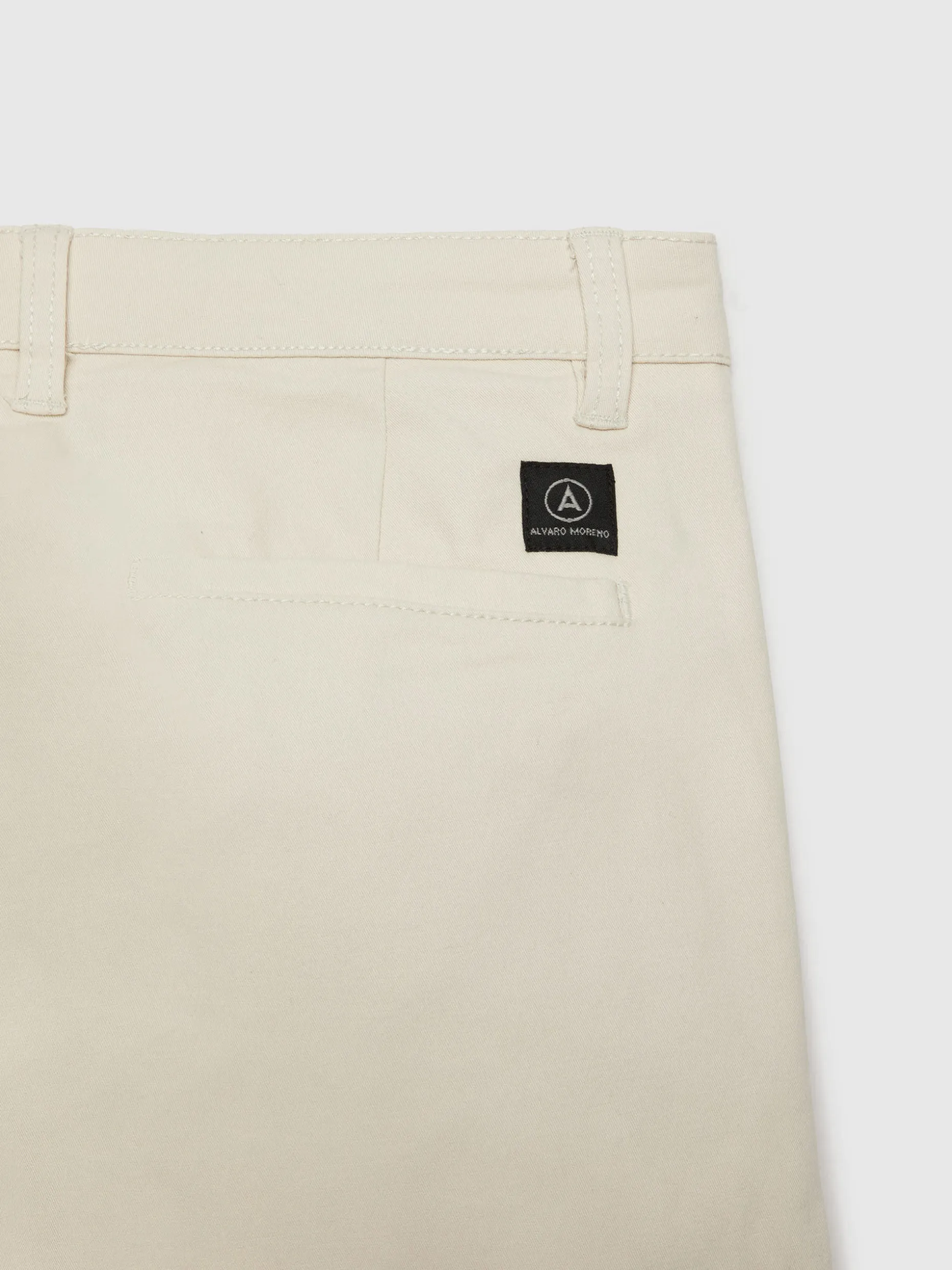 PANTALON CHINO SLIM FIT CRUDO