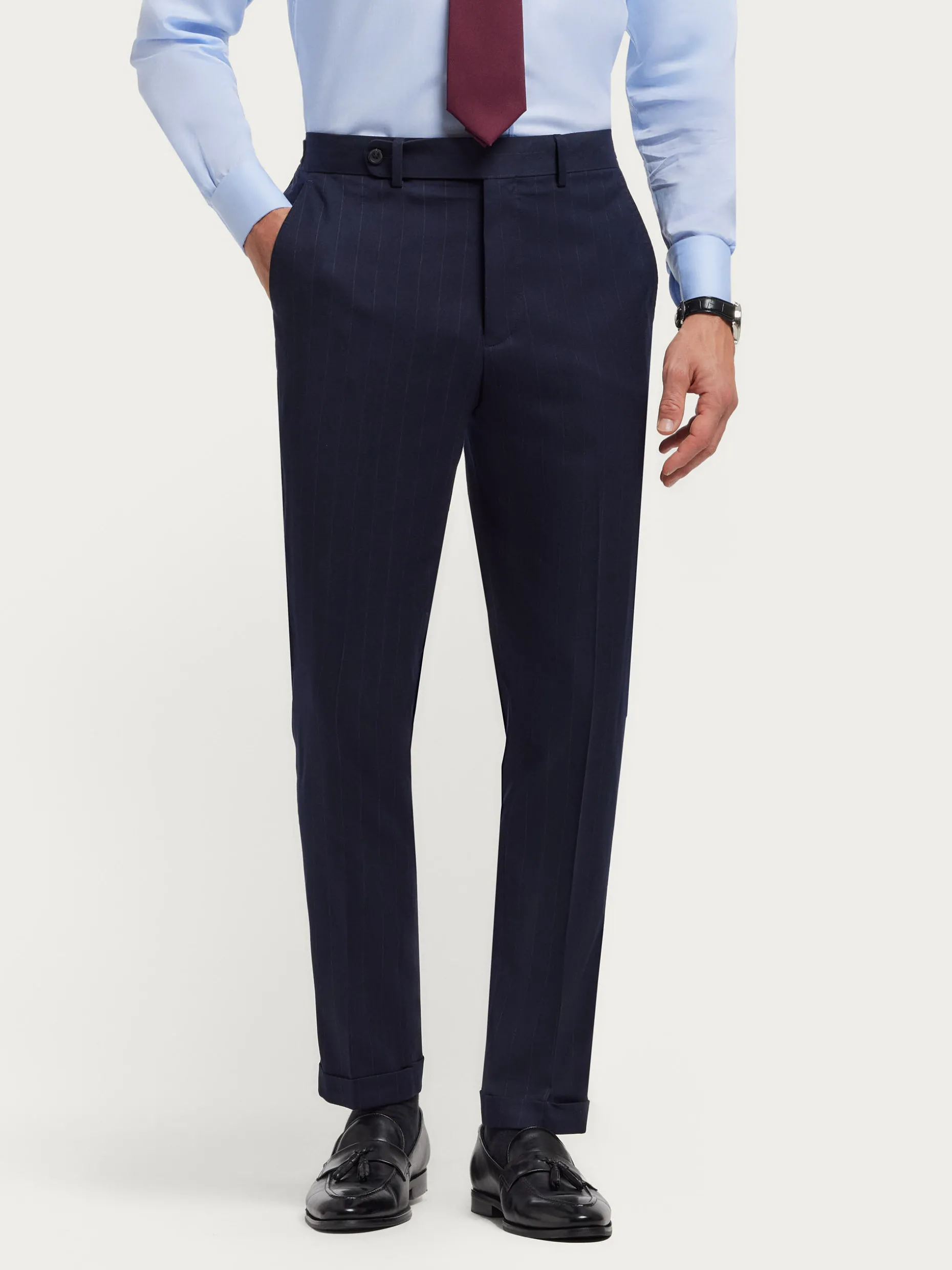 PANTALON DUOMO DIPLO AZUL MARINO