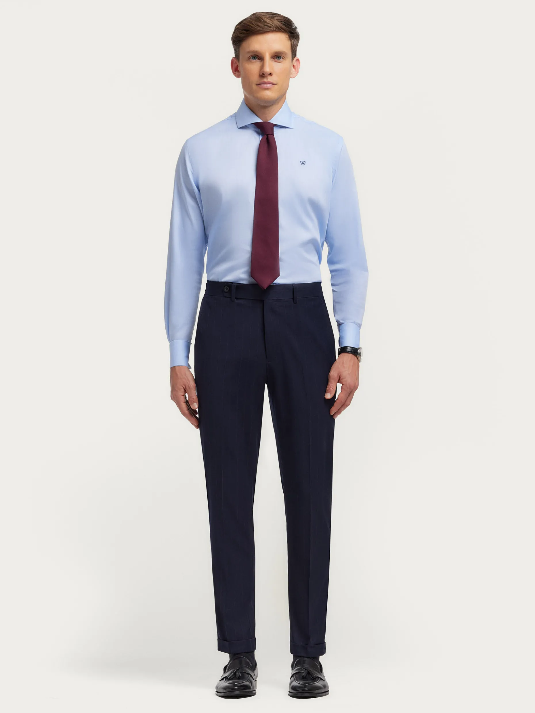 PANTALON DUOMO DIPLO AZUL MARINO