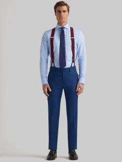 PANTALON FIL A FIL AZUL