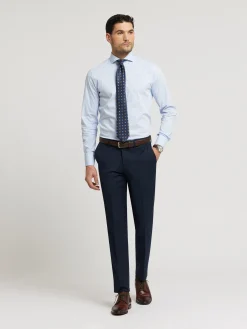 PANTALON FIL A FIL AZUL MARINO