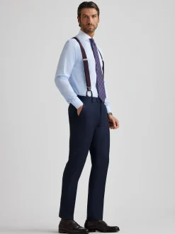 PANTALON FIL A FIL AZUL MARINO